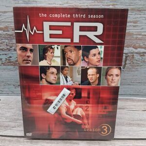 ER - The Complete Third Season (DVD, 2005, 6-Disc Set) Region 1 NR New Sealed